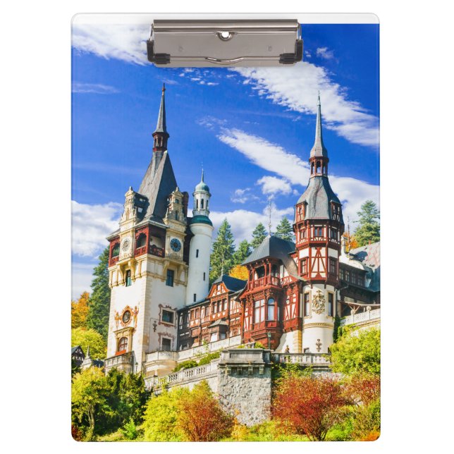 Clipboard Peles castle from Sinaia (Front)
