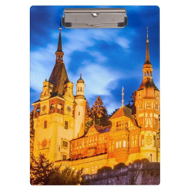 Clipboard Peles castle from Sinaia (Front)