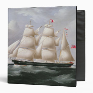 Clipper Barque 'Procymatia' off Dover (oil on canv Binder
