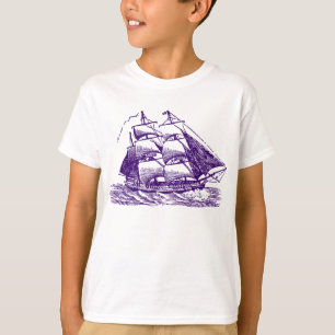 Clipper - Deep Purple T-Shirt