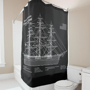 Clipper Ship Flying Cloud - Blueprint PD
