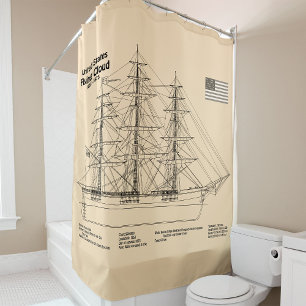 Clipper Ship Flying Cloud - Ship Blueprint SD