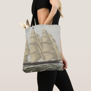 Clipper Ship, Flying Cloud Tote Bag