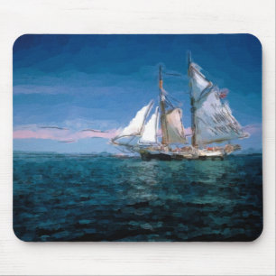 Clipper Ship Mouse Pad