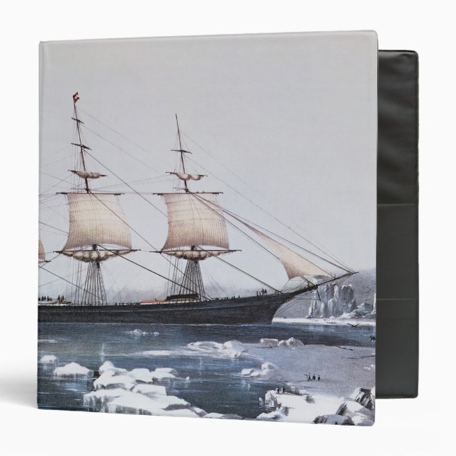 Clipper Ship "Red Jacket" Binder (Front/Inside)