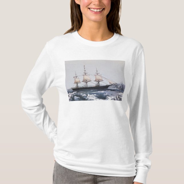 Clipper Ship "Red Jacket" T-Shirt (Front)