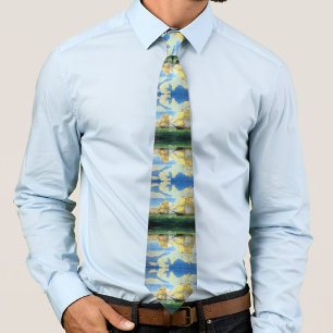 Clipper Ships Fitz Henry Lane 1853 Tie