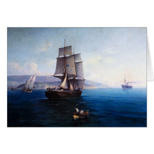 Clipper voilier et Steamer années 1900