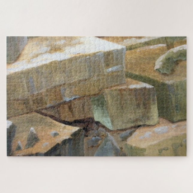 Clipping Floe – Caspar David Friedrich Jigsaw Puzzle (Horizontal)