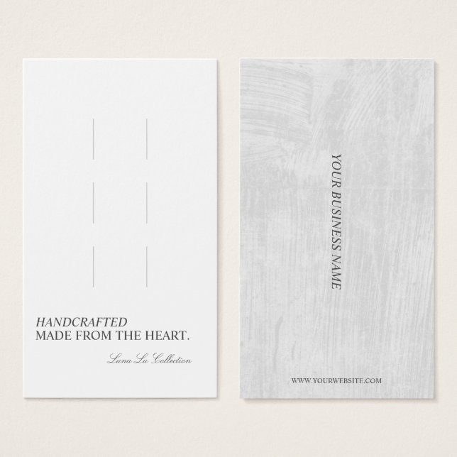 Clips à cheveux minimaux modernes Accessoires Cart (Devant & derrière)