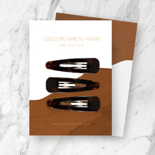 Clips de cheveux Accessoires Carte d'affichage