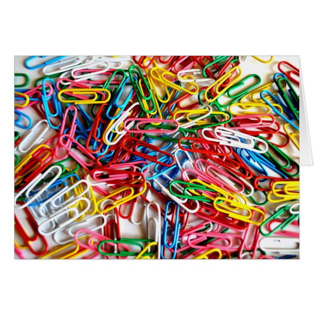 Clips en papier coloré Bureau Approvisionnement Ca (Devant horizontal)