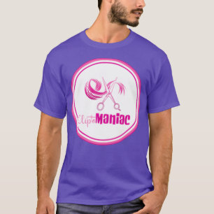CliptoMANIAC Pink on Pink T-Shirt