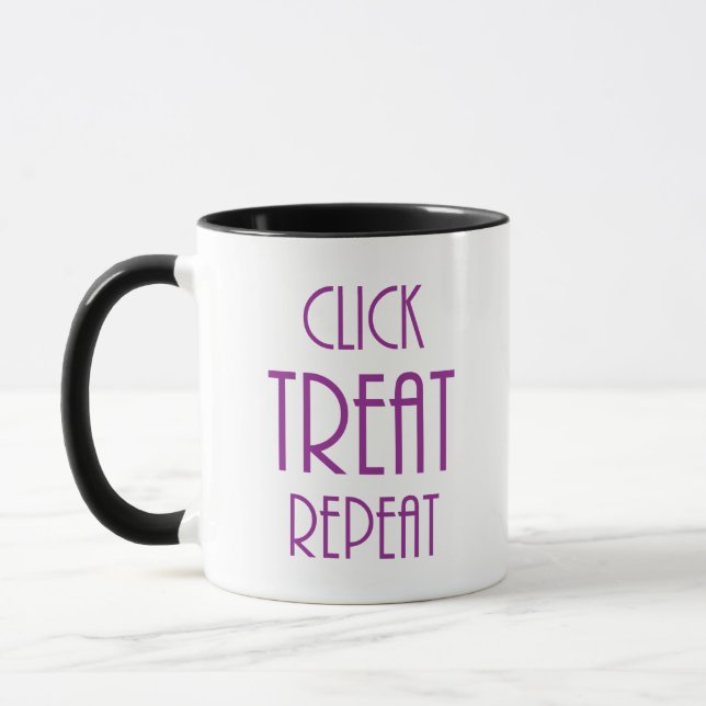 Cliquez sur Treat Repeat Mug (Gauche)