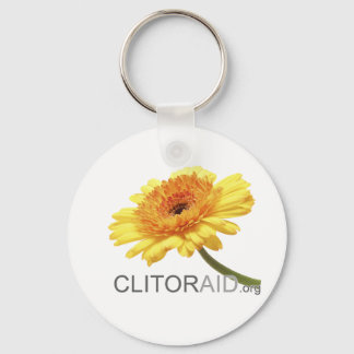 Clitoraid.org Keychain