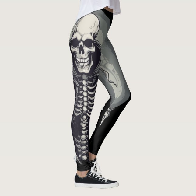 Cloaked Cadaver Leggings (Right)