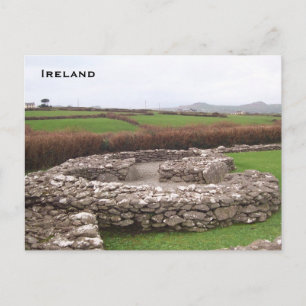 Clochans, Riasc, Dingle, Kerry Ireland Postcard