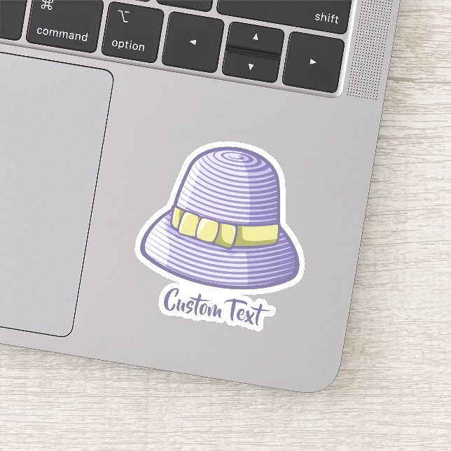 Cloche Hat Lilac (Detail)