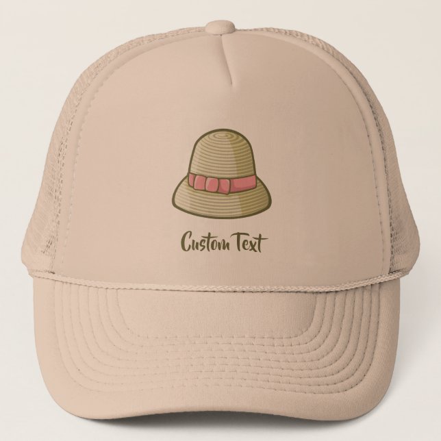 Cloche Hat Yellow (Front)