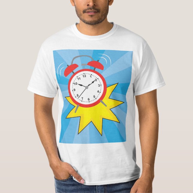 Clock Alarming T-Shirt (Front)
