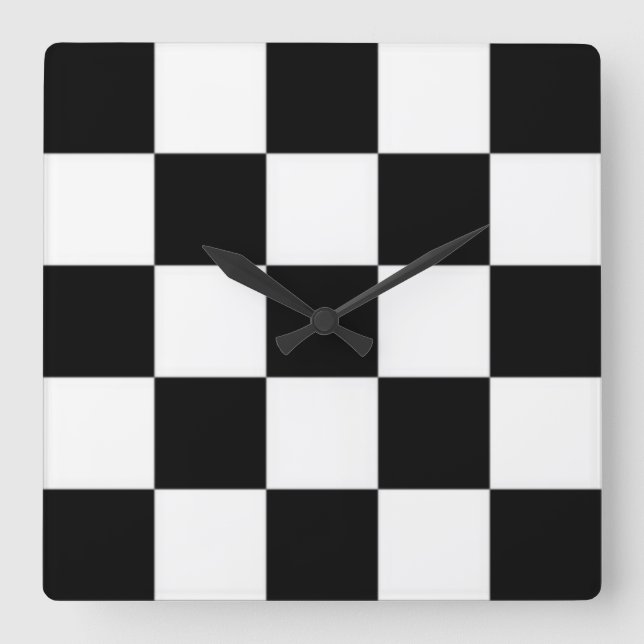 Clock black and white (Front)