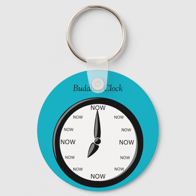 Clock - Buddhist Clock Keychain (Front)