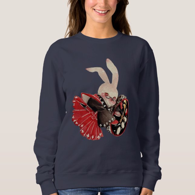 Clock Bunny Sweatshirt (Front)