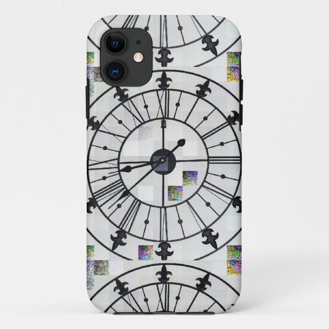 Clock Design Case-Mate iPhone Case (Back)