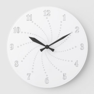 clock dial big numbers