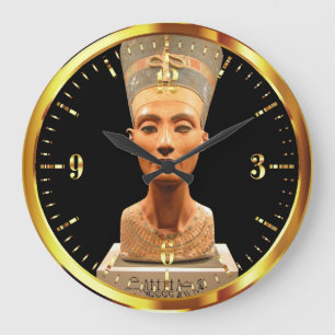 Clock Egypt's Nefertiti Wall Clock