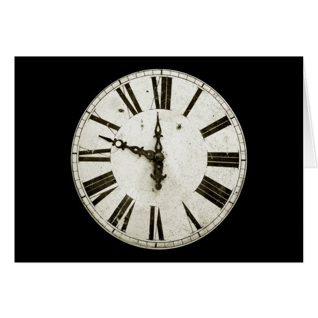 Clock Face (Front Horizontal)