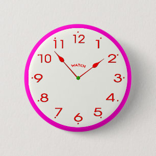clock face_02 2 inch round button