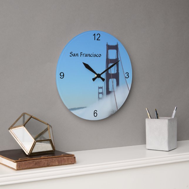 Clock - Golden Gate Bridge, San Francisco (Office)