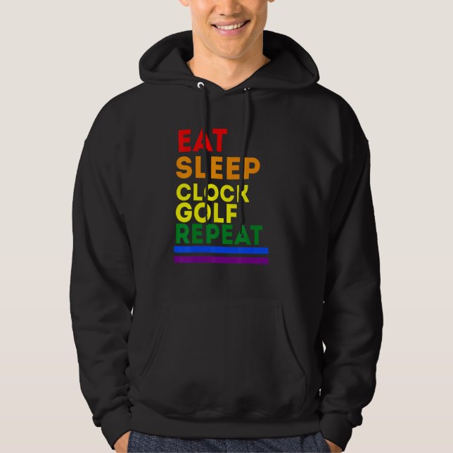 Clock Golf Hoodie (Front)