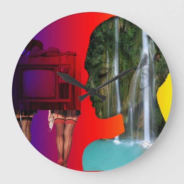 Clock in Acrylic (Front)