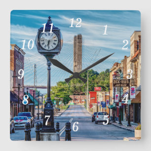 Clock In Downtown Cape Girardeau Wall Clock