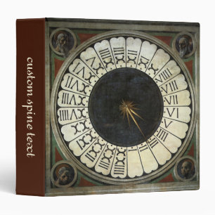 Clock in the Duomo by Paolo Uccello Binder