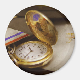 Clock Maker - Time never waits Magnet