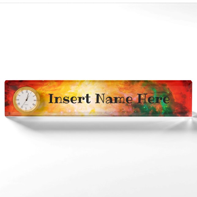 Clock Name Plate (Front)