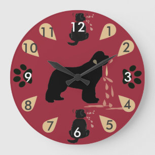 Clock ~ Newfoundland Drool
