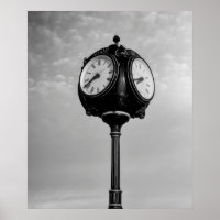 Clock on Route 66 