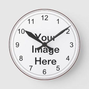 Clock Photo Template - Ready to Customize