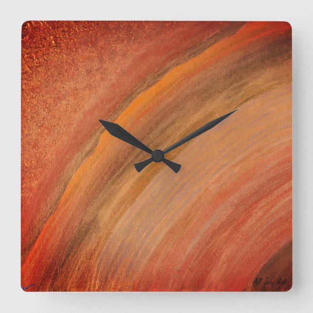 Clock "Precious Time" by All Joy Art (Front)