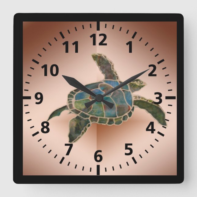 Clock - Sea Turtle (Front)