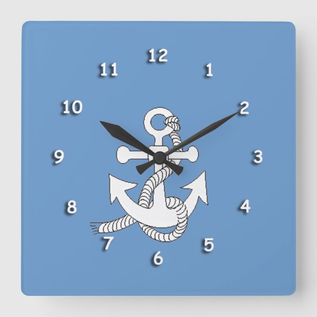 Clock - Ship Anchor (Front)