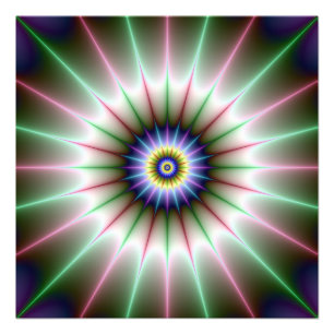 Clock Star Photo Print