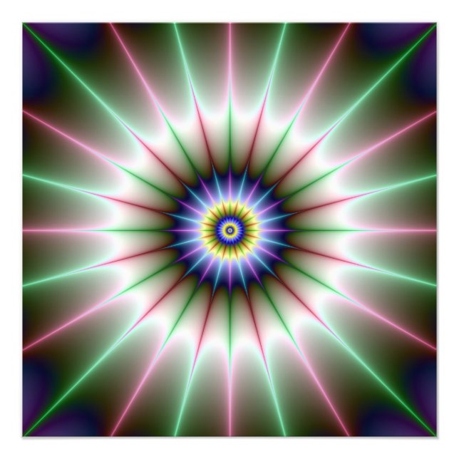 Clock Star Photo Print (Front)