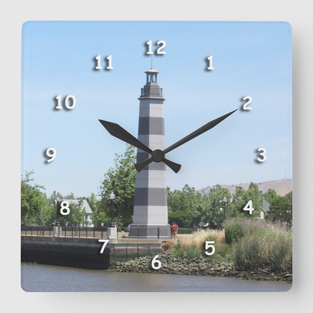 Clock - Suisun Lighthouse (Front)