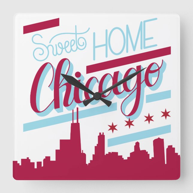 clock sweet home chicago (Front)