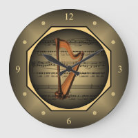 Clock-tagon ~ Harp ~ Sheet Music ~